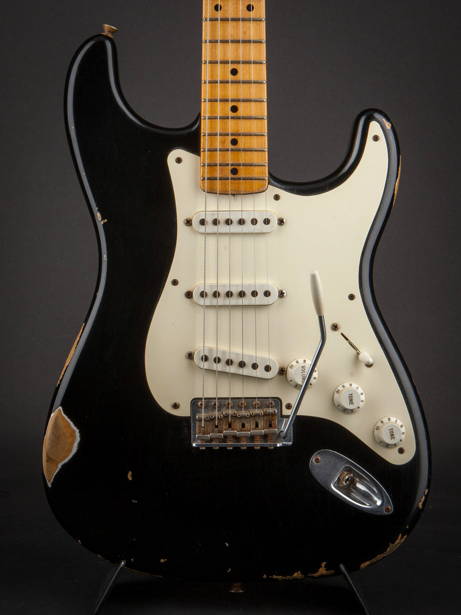Fender Custom Shop: Stratocaster 55 Relic Black #R33876 – World