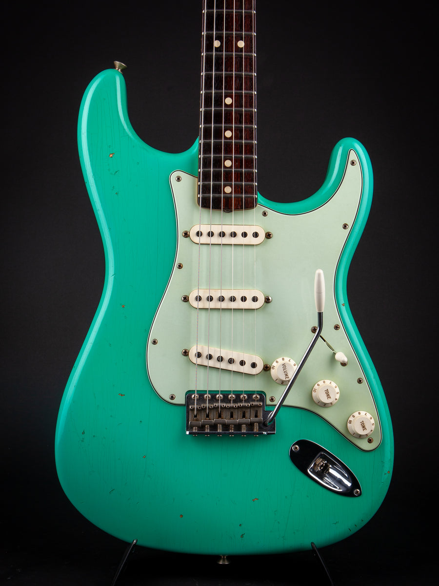 Fender Custom Shop:Stratocaster 62 Journeyman Relic Sea Foam