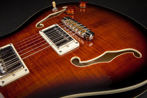 PRS Guitars: SE Hollowbody II Black Gold Burst #F14190