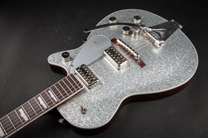 Gretsch Guitars: G6129T-89 Vintage Select Sparkle Jet w/ Bigsby - Silver Sparkle #JT21093734