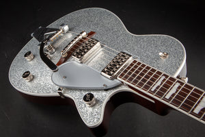 Gretsch Guitars: G6129T-89 Vintage Select Sparkle Jet w/ Bigsby - Silver Sparkle #JT21093734