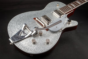 Gretsch Guitars: G6129T-89 Vintage Select Sparkle Jet w/ Bigsby - Silver Sparkle #JT21093734