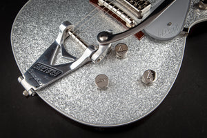 Gretsch Guitars: G6129T-89 Vintage Select Sparkle Jet w/ Bigsby - Silver Sparkle #JT21093734