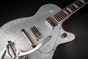 Gretsch Guitars: G6129T-89 Vintage Select Sparkle Jet w/ Bigsby - Silver Sparkle #JT21093734