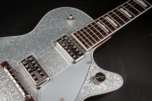 Gretsch Guitars: G6129T-89 Vintage Select Sparkle Jet w/ Bigsby - Silver Sparkle #JT21093734