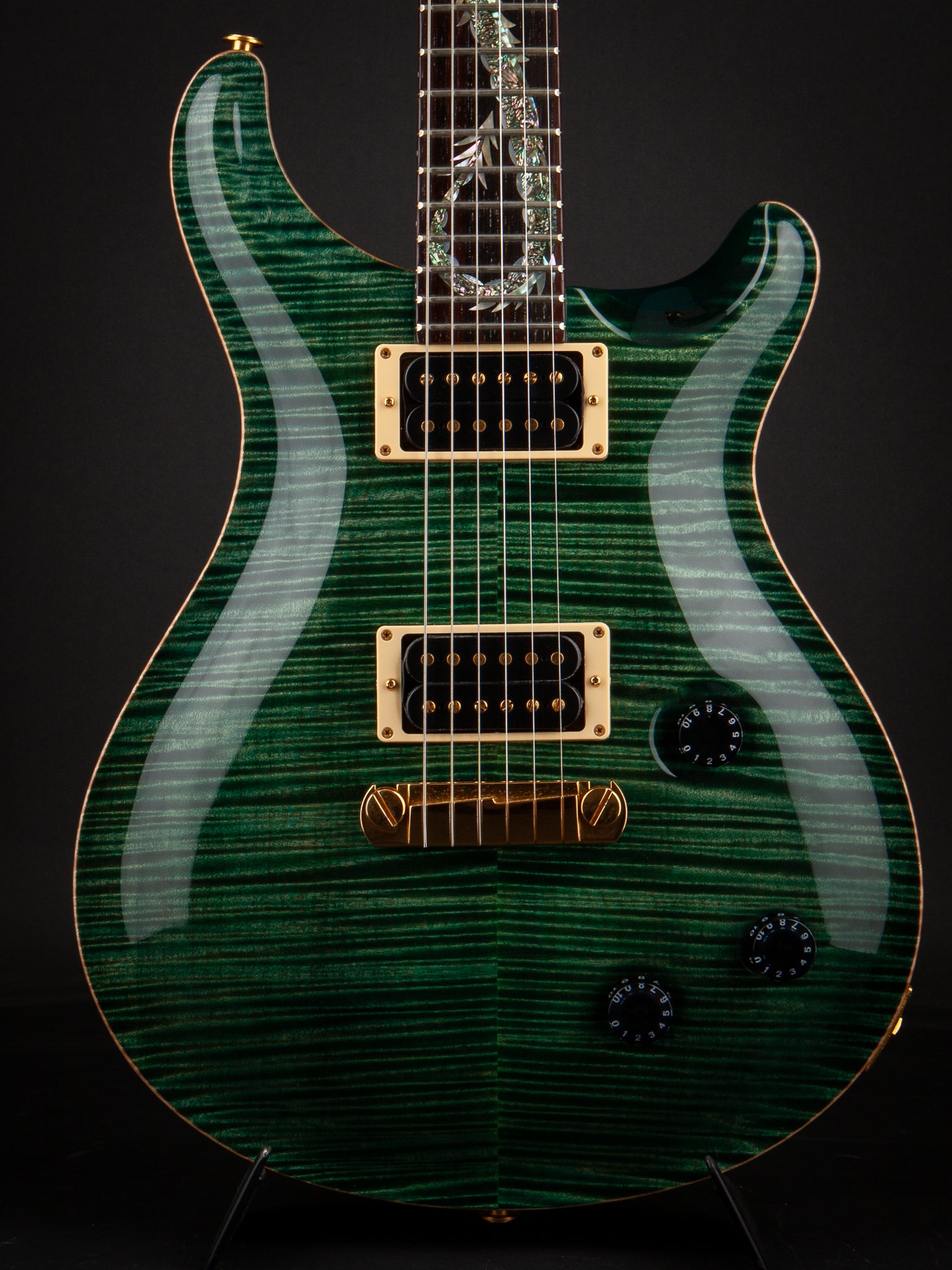 PRS Private Stock: 1993 Dragon I #37 - Teal Black #15421