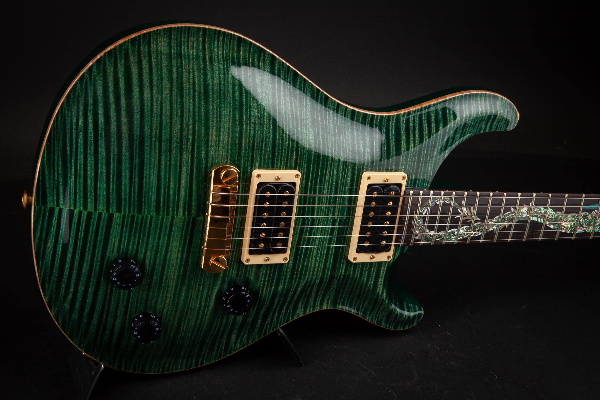 PRS Private Stock: 1993 Dragon I #37 - Teal Black #15421