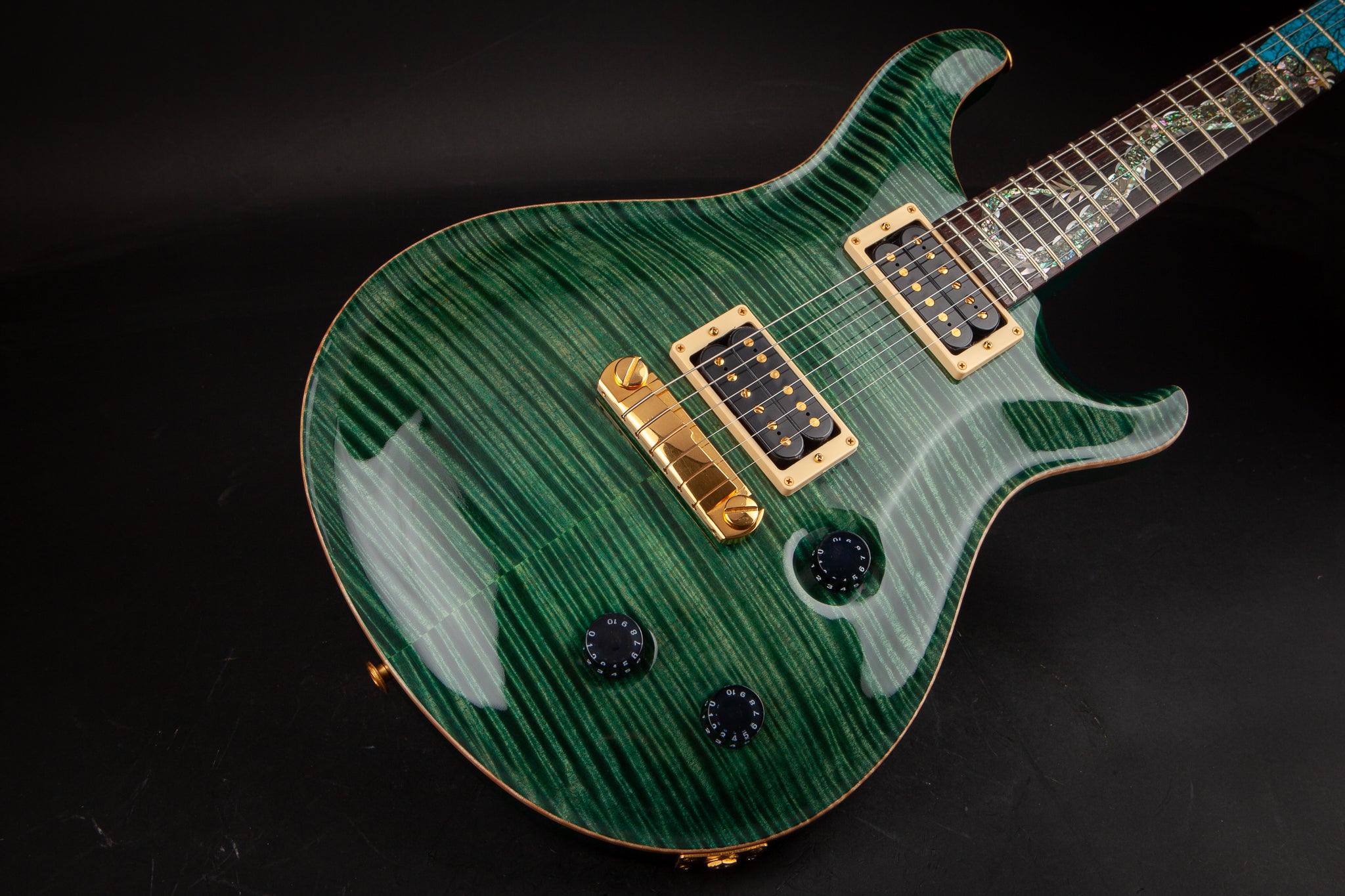 PRS Private Stock: 1993 Dragon I #37 - Teal Black #15421