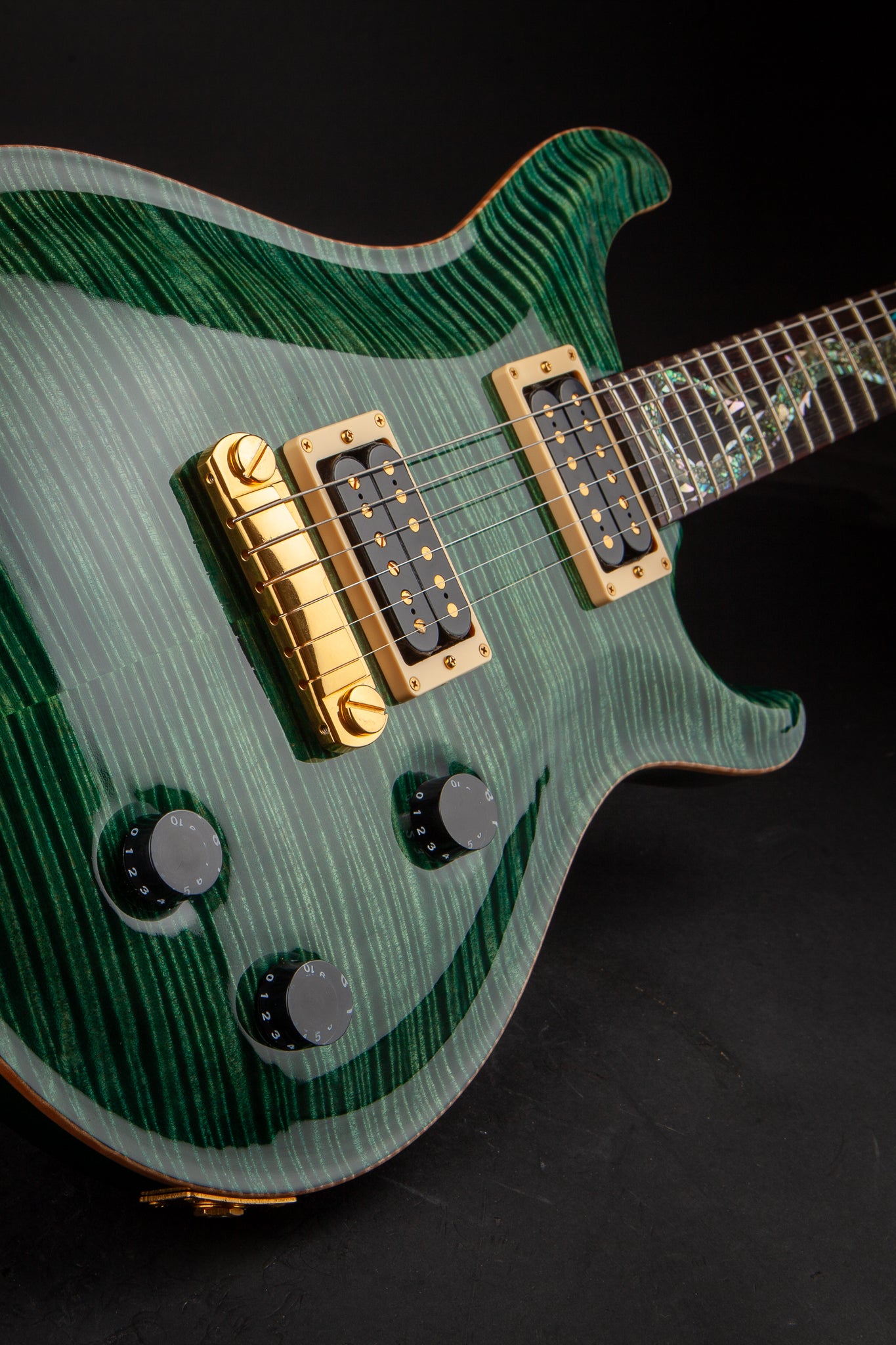 PRS Private Stock: 1993 Dragon I #37 - Teal Black #15421