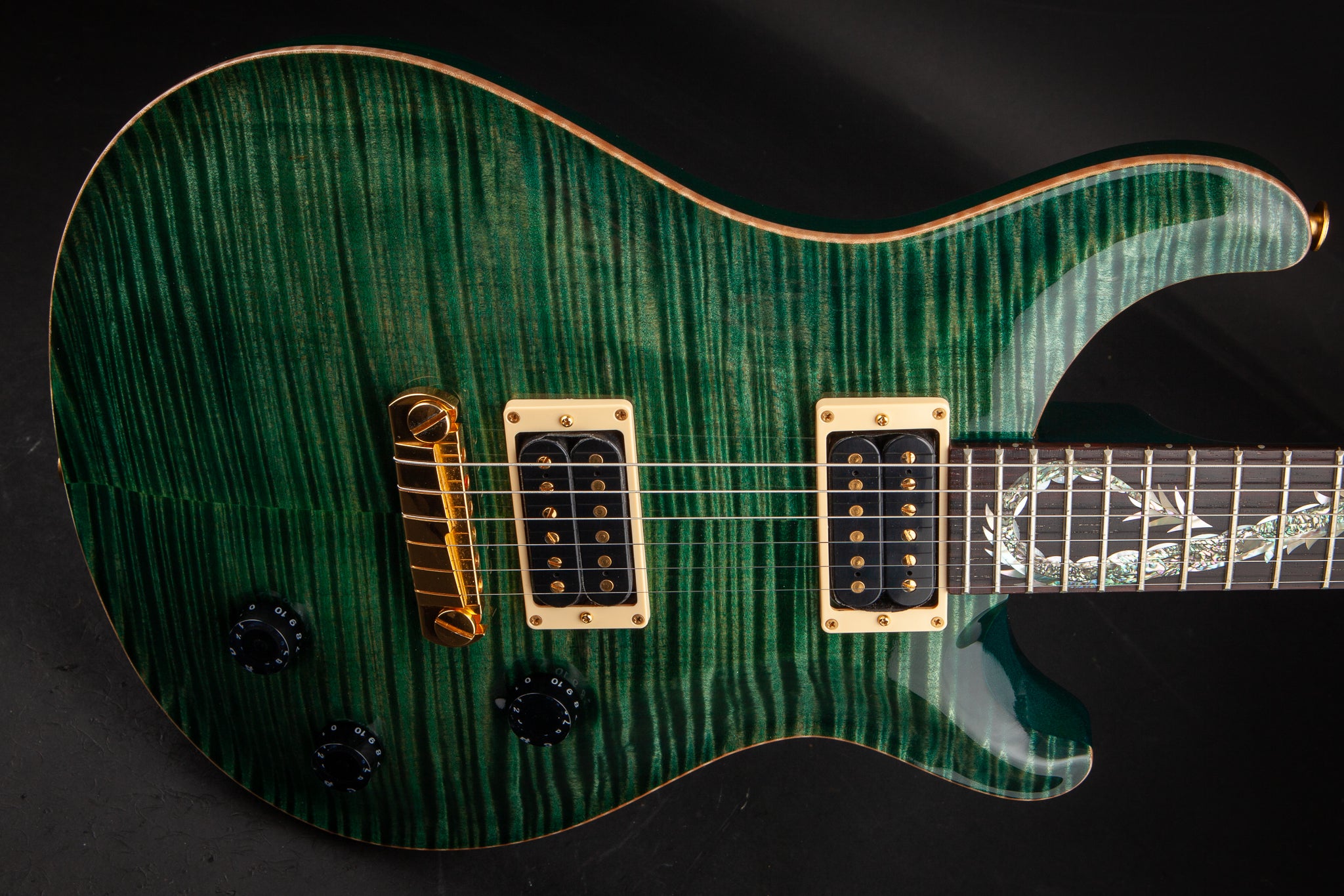 PRS Private Stock: 1993 Dragon I #37 - Teal Black #15421