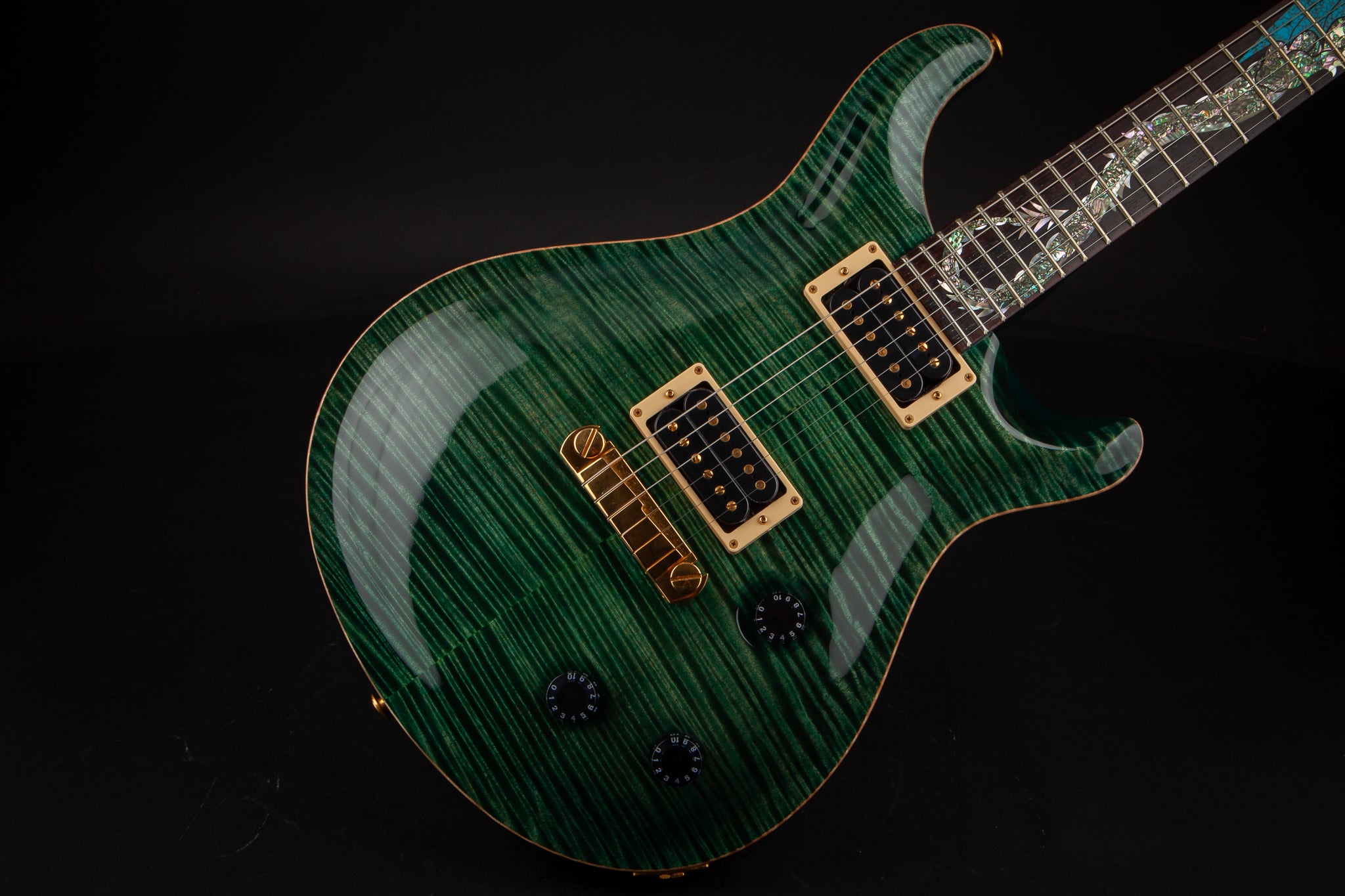 PRS Private Stock: 1993 Dragon I #37 - Teal Black #15421