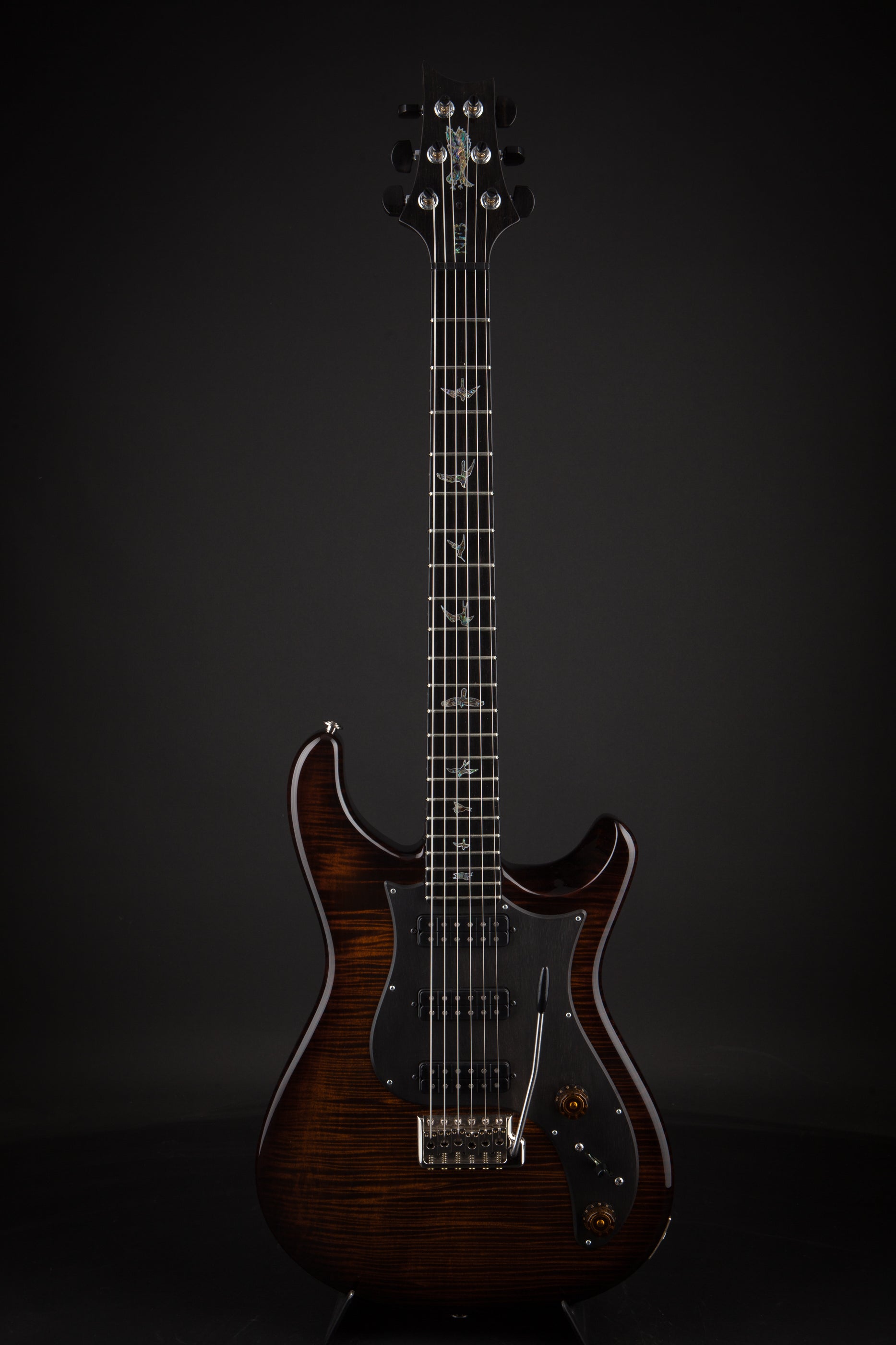 PRS Private Stock: NF3 with Solid Flame Maple Body - Light Tiger Eye #3125