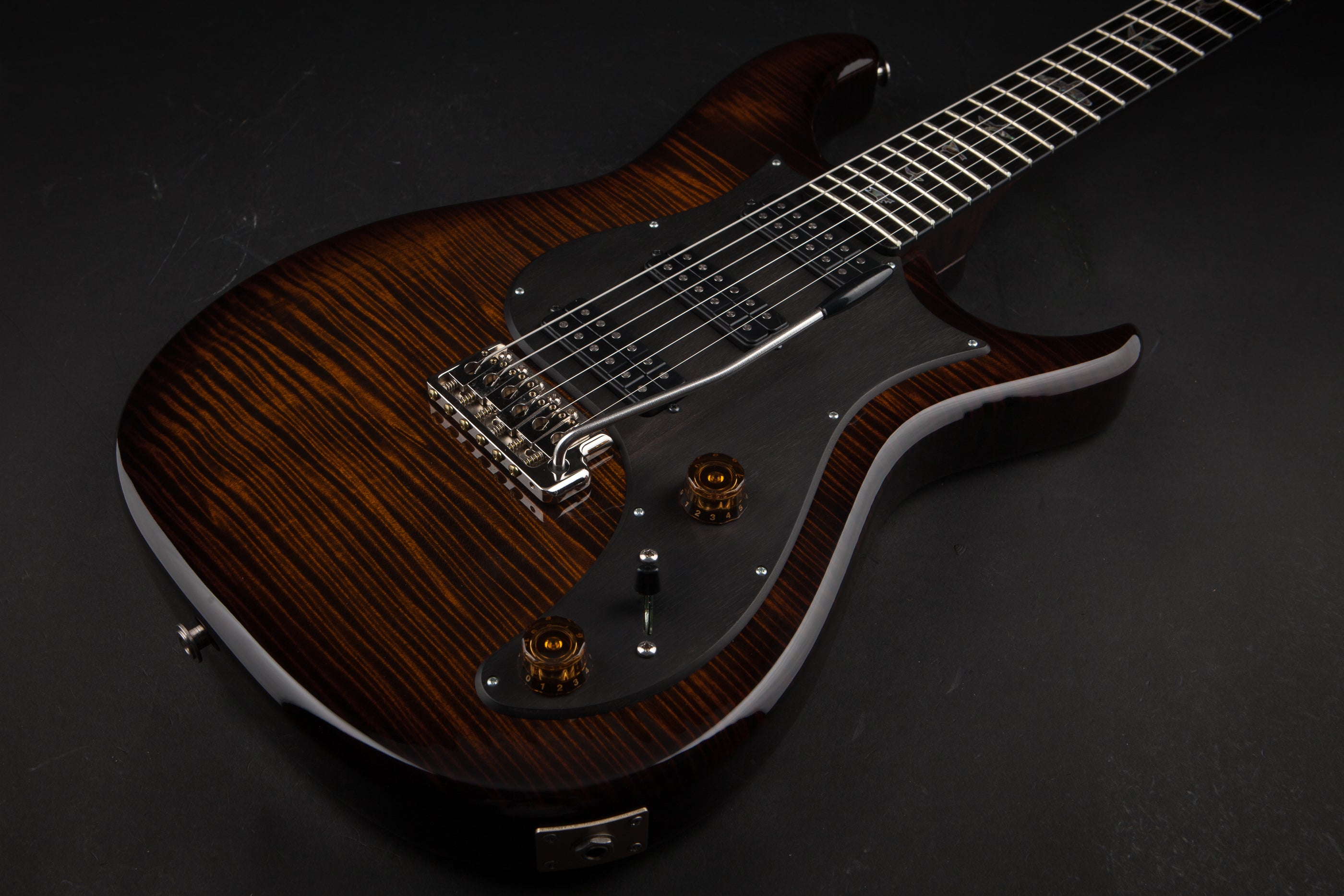 PRS Private Stock: NF3 with Solid Flame Maple Body - Light Tiger Eye #3125