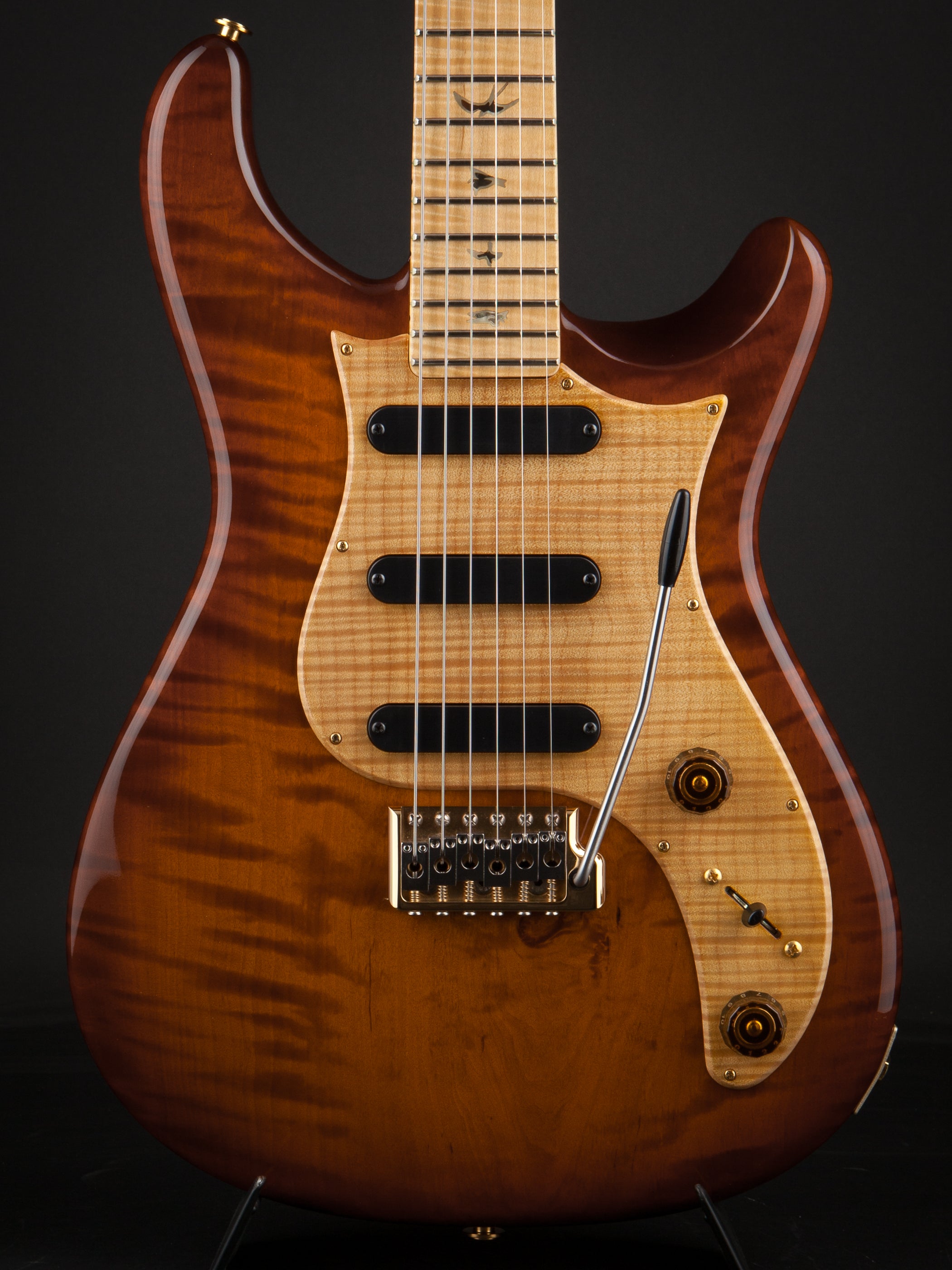 PRS Private Stock: DC3 with Figured Alder Body - Vintage Sunburst #2918