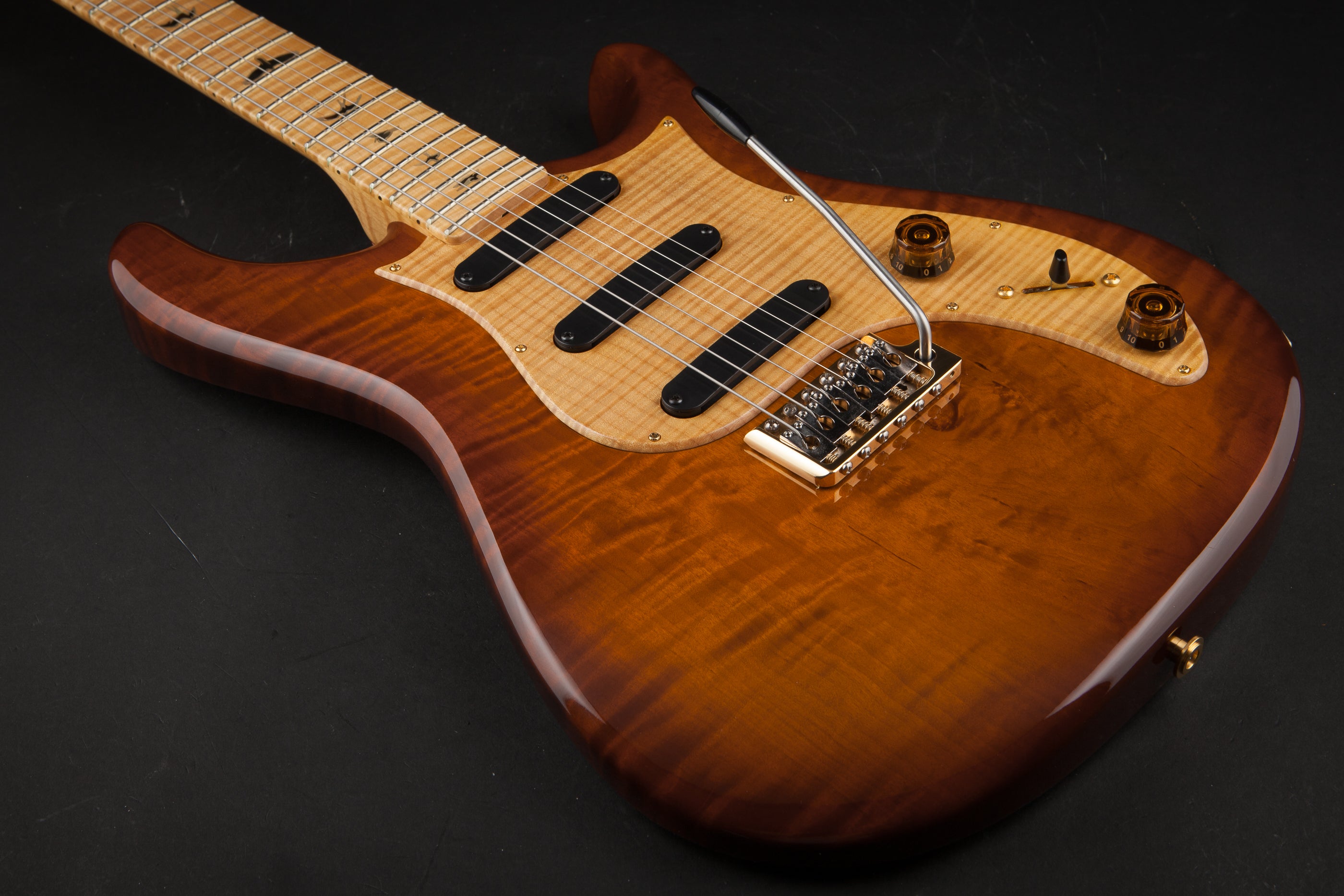 PRS Private Stock: DC3 with Figured Alder Body - Vintage Sunburst #2918