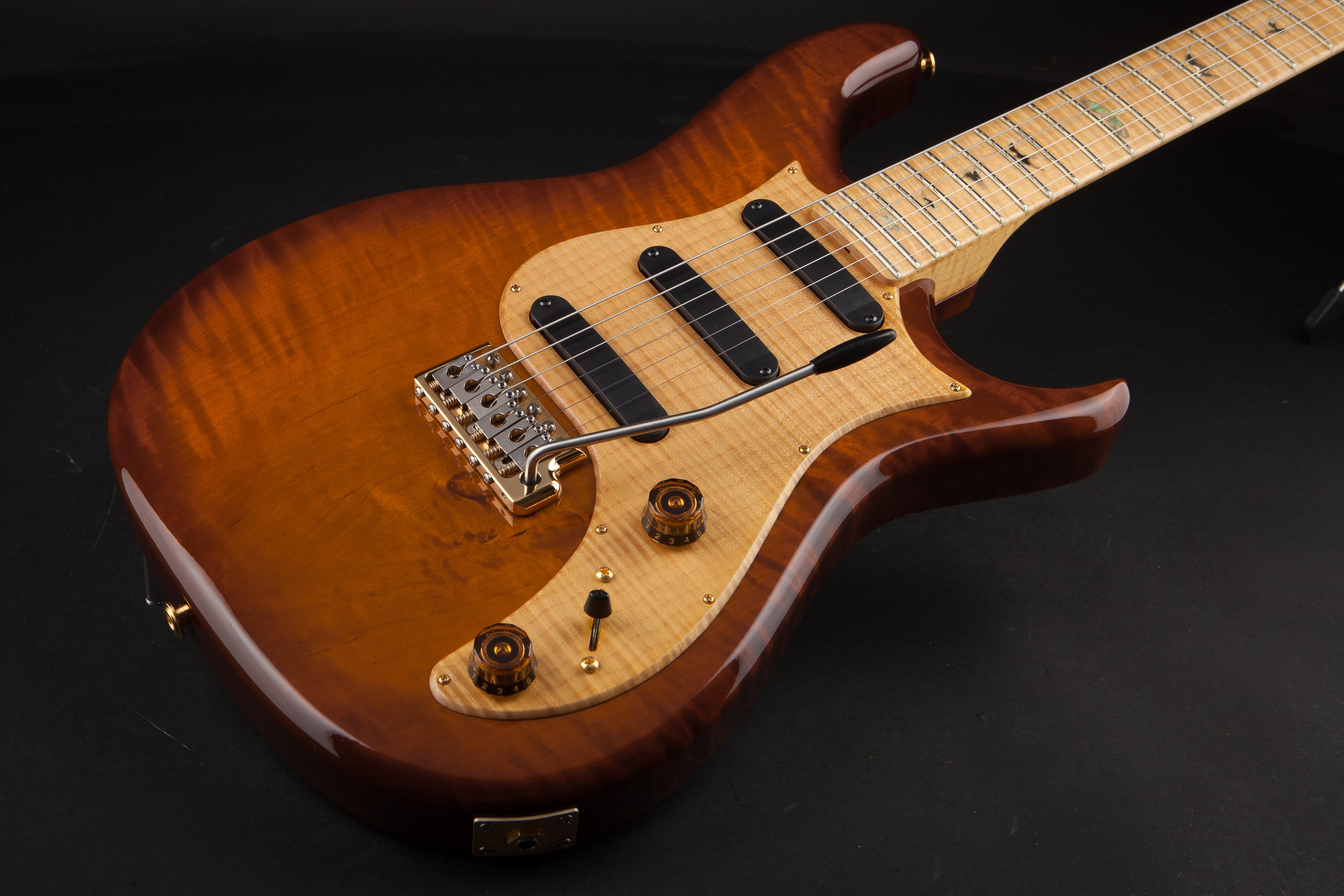 PRS Private Stock: DC3 with Figured Alder Body - Vintage Sunburst #2918