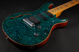 PRS Private Stock: 305 Semi-Hollow - Faded Aquamarine #3358