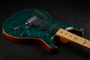 PRS Private Stock: 305 Semi-Hollow - Faded Aquamarine #3358