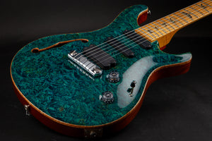 PRS Private Stock: 305 Semi-Hollow - Faded Aquamarine #3358