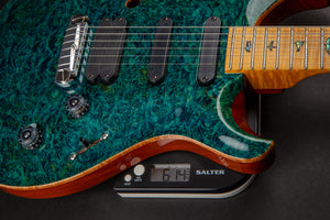 PRS Private Stock: 305 Semi-Hollow - Faded Aquamarine #3358