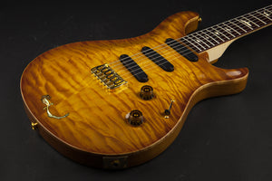 PRS Private Stock: 305 Swamp Ash w/ Flame Maple Neck - Honey Gold Burst #3012