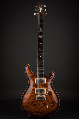 PRS Private Stock: Custom 24 Burl with Solid Rosewood Neck - Copperhead Smoked Burst #2688