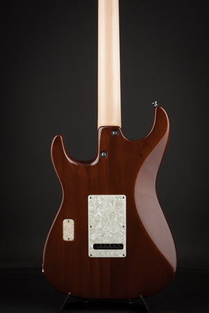 Tom Anderson: Hollow Drop Top Classic Koa Top - Honey Shaded Edge with Binding #08-31-11A