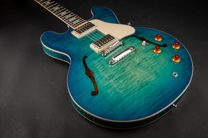 Gibson Memphis : ES-335 Figured - Aquamarine #11917722