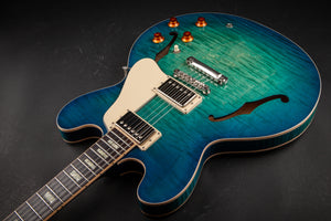 Gibson Memphis : ES-335 Figured - Aquamarine #11917722