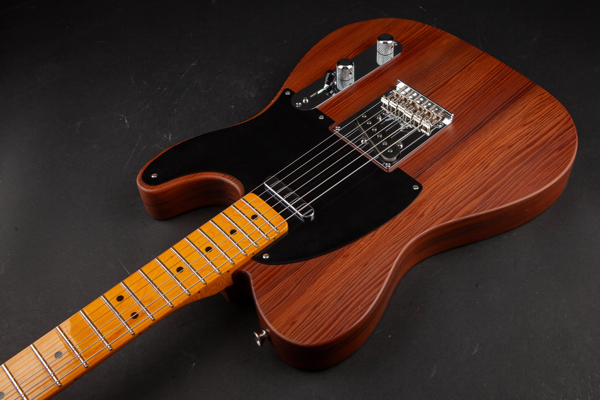 Fender: Fender USA 'Tele-bration' Ltd Old Growth Redwood Telecaster - Natural #11023442