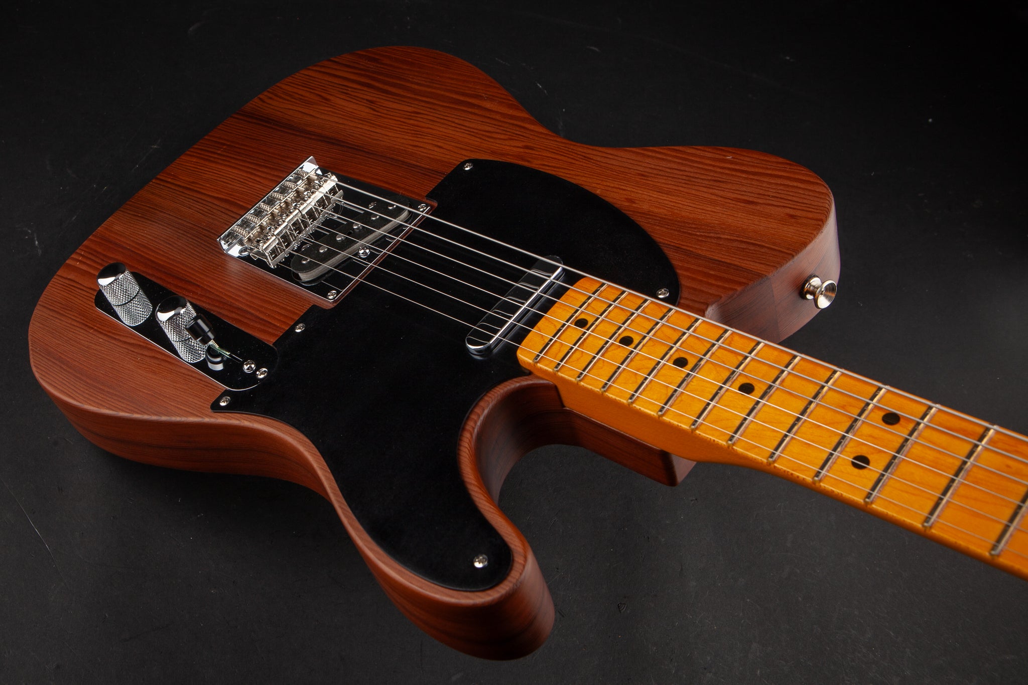 Fender: Fender USA 'Tele-bration' Ltd Old Growth Redwood Telecaster - Natural #11023442