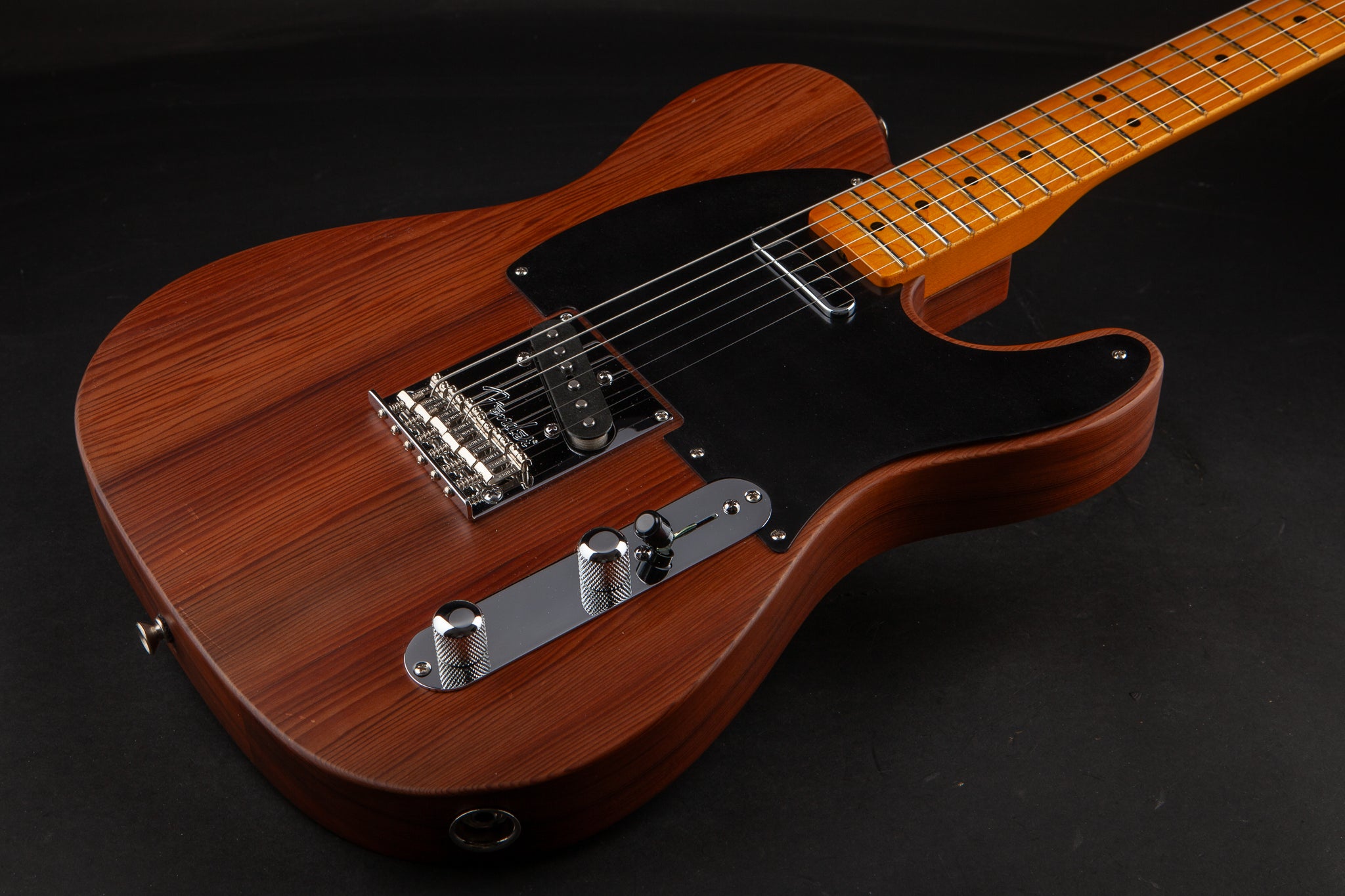 Fender: Fender USA 'Tele-bration' Ltd Old Growth Redwood Telecaster - Natural #11023442