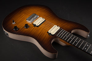 Patrick James Eggle: 96 Drop Top Hardtail - Flame Maple Tobacco Burst #10821