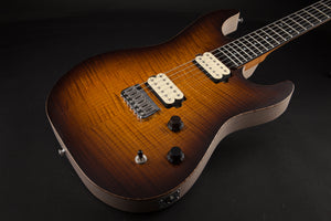 Patrick James Eggle: 96 Drop Top Hardtail - Flame Maple Tobacco Burst #10821