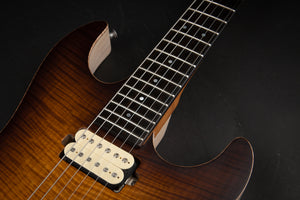 Patrick James Eggle: 96 Drop Top Hardtail - Flame Maple Tobacco Burst #10821