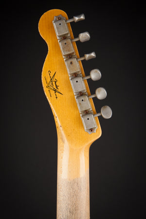 Fender Custom Shop: 62 Custom Telecaster Relic Braz Limited Edition Faded 3-Tone Sunburst #CZ513669