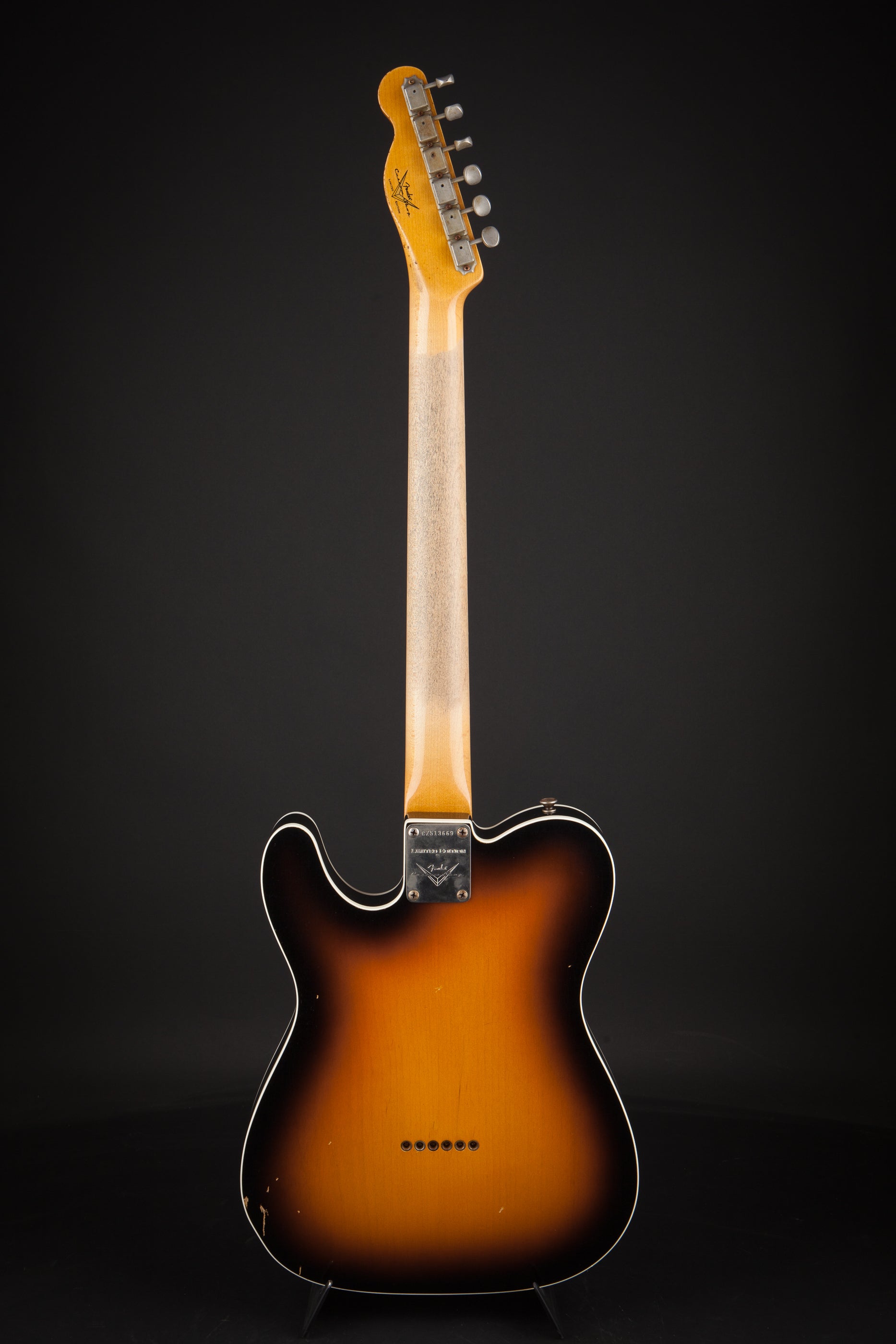 Fender Custom Shop: 62 Custom Telecaster Relic Braz Limited Edition Faded 3-Tone Sunburst #CZ513669