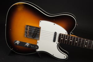 Fender Custom Shop: 62 Custom Telecaster Relic Braz Limited Edition Faded 3-Tone Sunburst #CZ513669