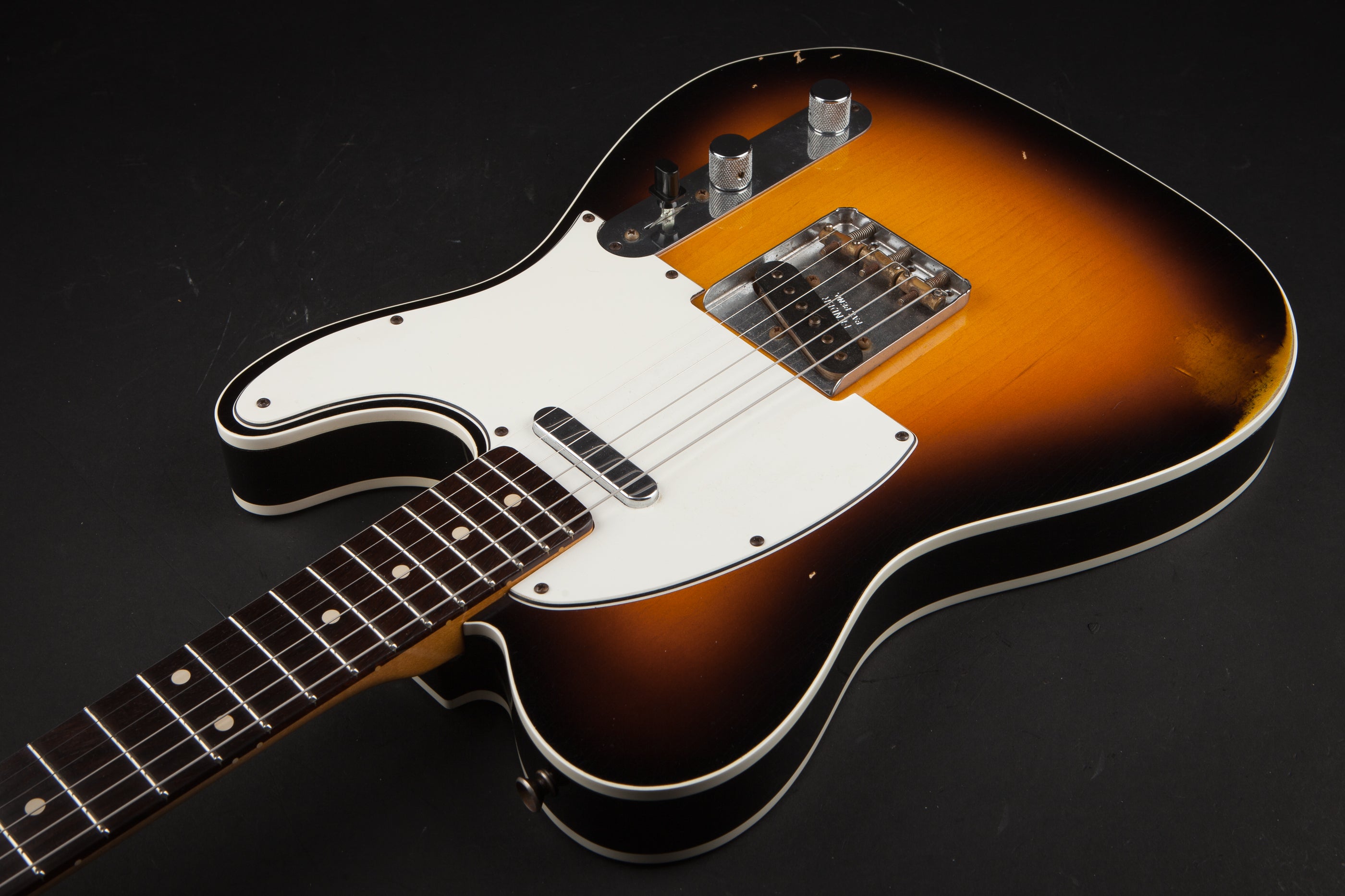 Fender Custom Shop: 62 Custom Telecaster Relic Braz Limited Edition Faded 3-Tone Sunburst #CZ513669