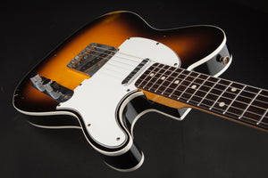 Fender Custom Shop: 62 Custom Telecaster Relic Braz Limited Edition Faded 3-Tone Sunburst #CZ513669