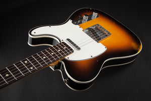 Fender Custom Shop: 62 Custom Telecaster Relic Braz Limited Edition Faded 3-Tone Sunburst #CZ513669