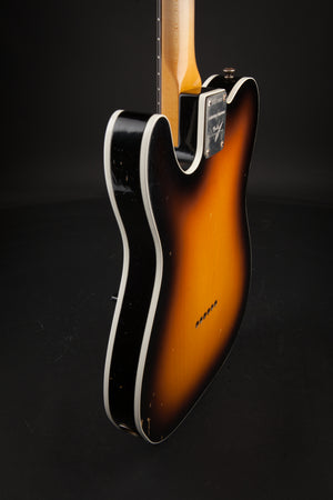 Fender Custom Shop: 62 Custom Telecaster Relic Braz Limited Edition Faded 3-Tone Sunburst #CZ513669