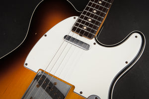 Fender Custom Shop: 62 Custom Telecaster Relic Braz Limited Edition Faded 3-Tone Sunburst #CZ513669