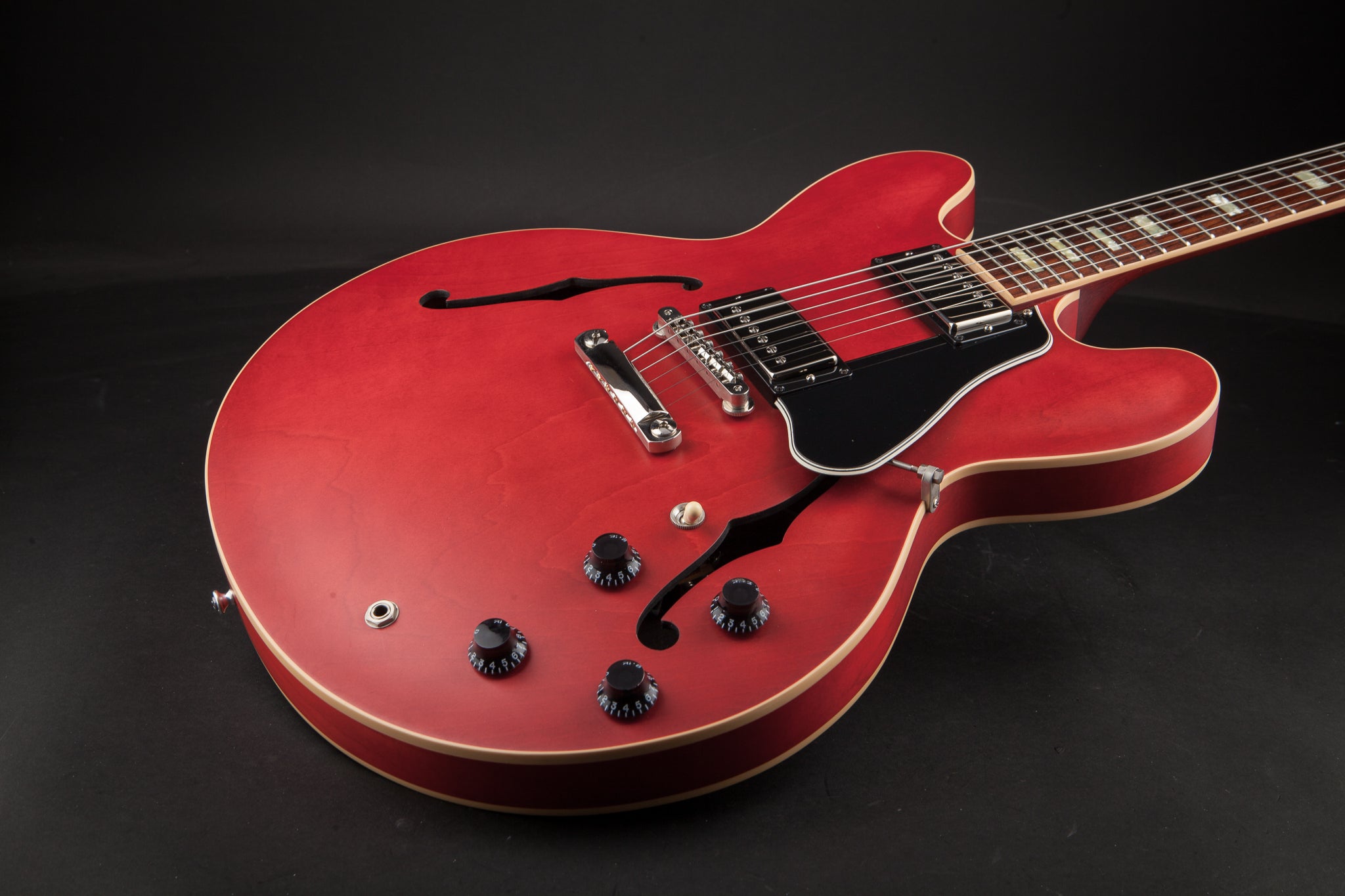 Gibson Memphis : ES-335 Satin - Cherry #11265738