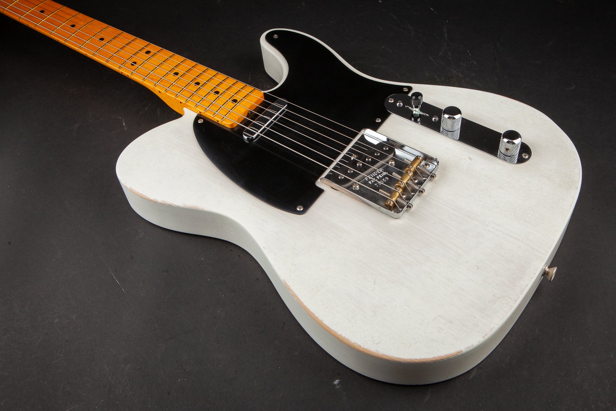 Fender: Fender USA 'Tele-bration' Ltd Old Pine '52 Telecaster - 'Whitewash' #73359