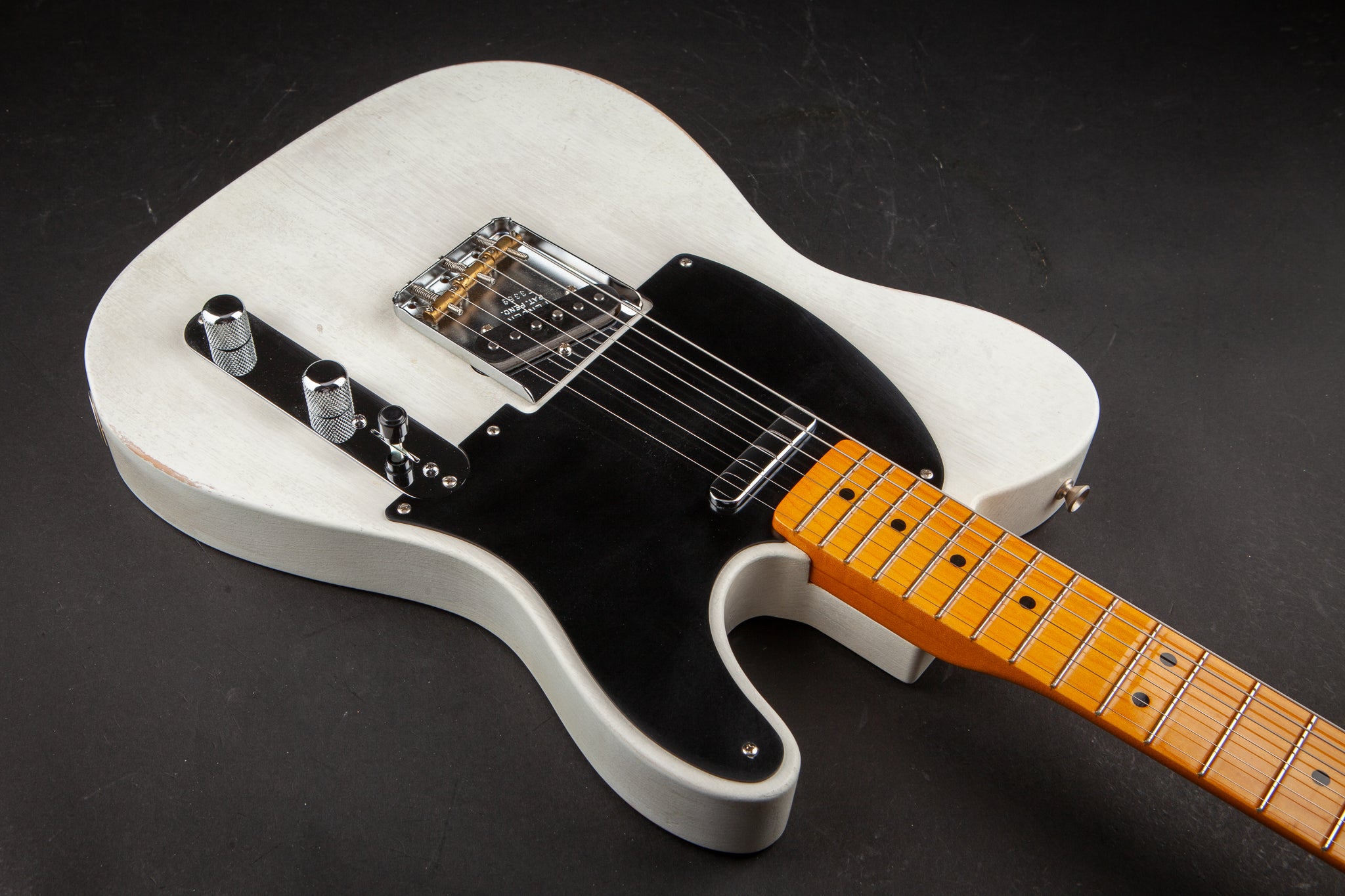 Fender: Fender USA 'Tele-bration' Ltd Old Pine '52 Telecaster - 'Whitewash' #73359