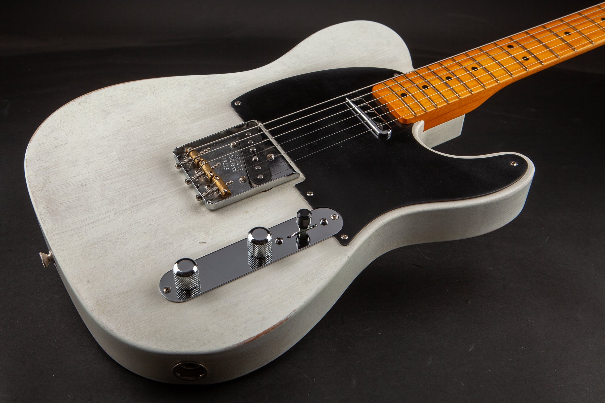 Fender: Fender USA 'Tele-bration' Ltd Old Pine '52 Telecaster - 'Whitewash' #73359