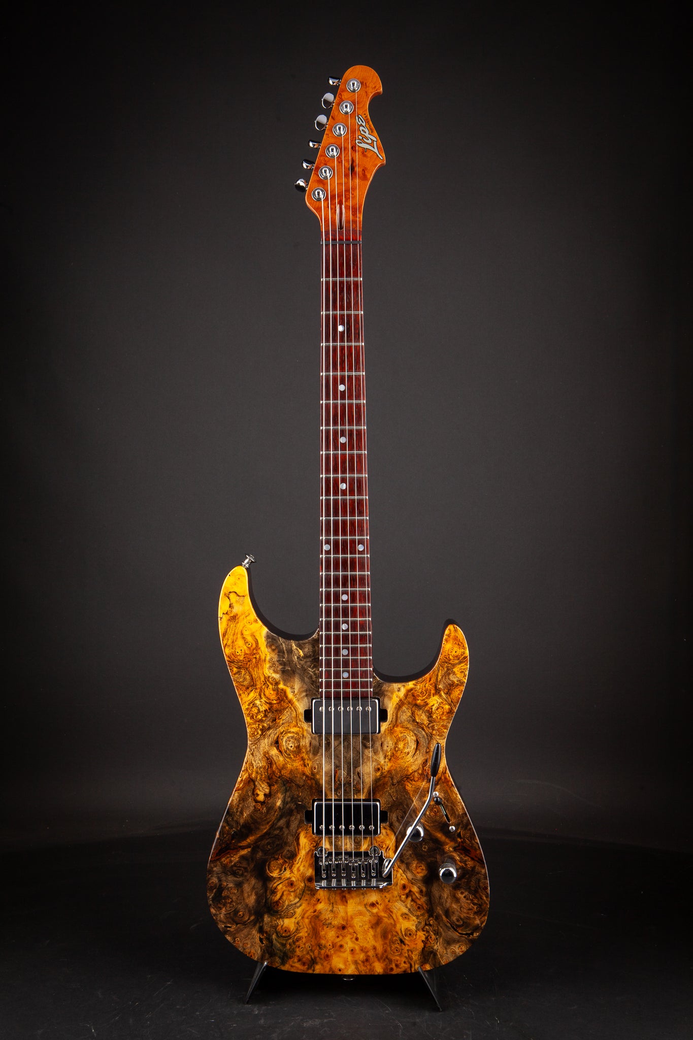 Lipe Guitars: Virtuoso Burl Maple #122