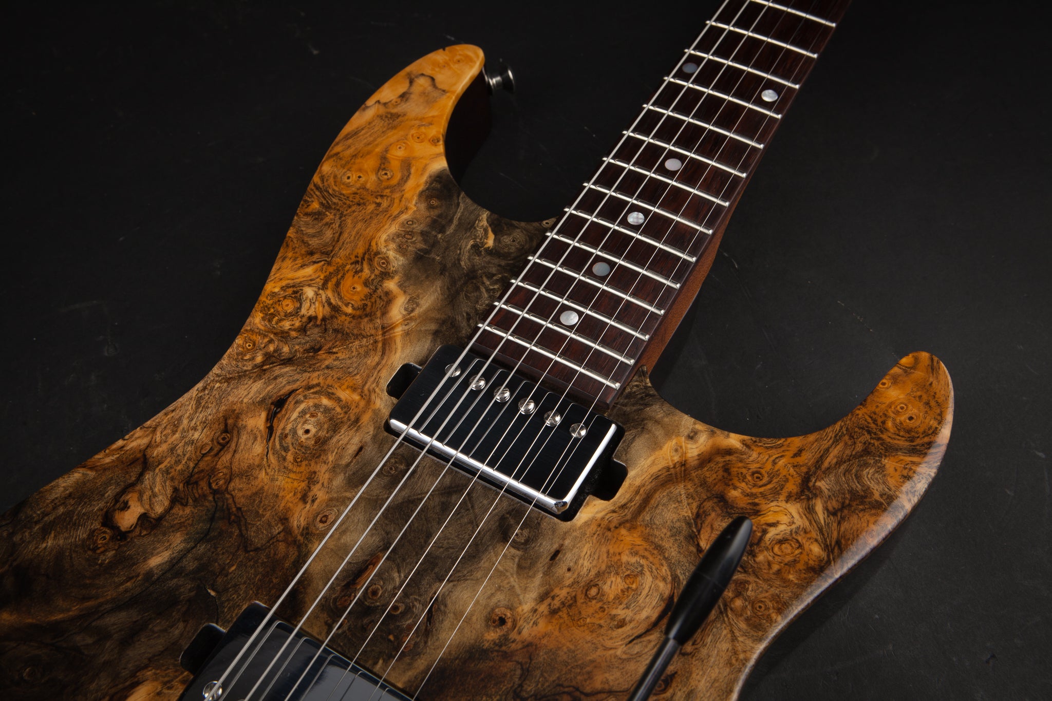 Lipe Guitars: Virtuoso Burl Maple #122