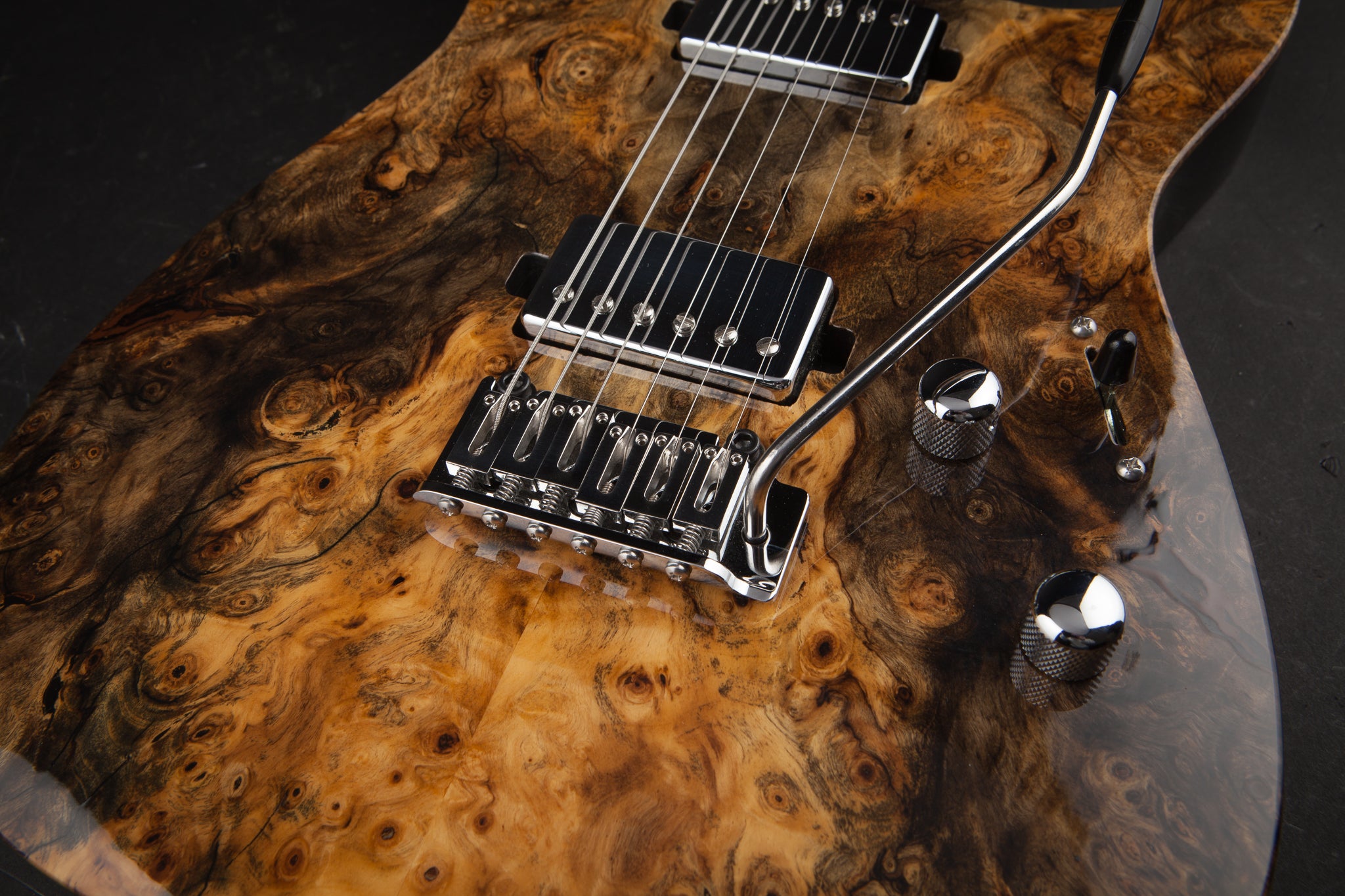 Lipe Guitars: Virtuoso Burl Maple #122